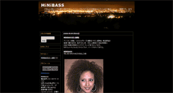 Desktop Screenshot of minibass.tencho.cc